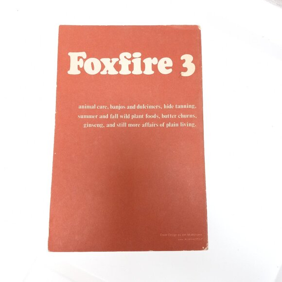 Foxfire 3 Book Eliot Wigginton Anchor Press Paperback Collectible - Picture 1 of 5